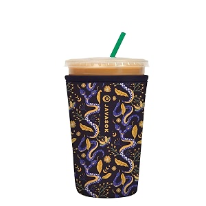 sok it javasok iced coffee amp cold soda insulated neoprene cup sleeve celestial slither medium 22-28oz