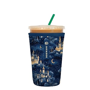 sok it javasok iced coffee amp cold soda insulated neoprene cup sleeve castle in the sky medium 22-28oz