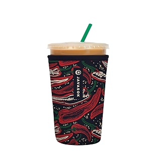 sok it javasok iced coffee amp cold soda insulated neoprene cup sleeve hot stuff medium 22-28oz
