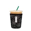 Sok It JavaSok Iced Coffee &amp; Cold Soda Insulated Neoprene Cup Sleeve (Spidey Sense, Small: 16-20oz)