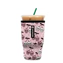 Sok It JavaSok Iced Coffee &amp; Cold Soda Insulated Neoprene Cup Sleeve (Bad Seed, Large: 30-32oz)