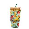 Sok It JavaSok Iced Coffee &amp; Cold Soda Insulated Neoprene Cup Sleeve (Paradise Punch, Large: 30-32oz)
