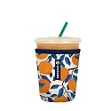 Sok It JavaSok Iced Coffee &amp; Cold Soda Insulated Neoprene Cup Sleeve (Peel the Love, Small: 16-20oz)