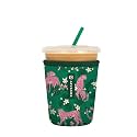 Sok It JavaSok Iced Coffee &amp; Cold Soda Insulated Neoprene Cup Sleeve (Paradise Prowl, Small: 16-20oz)
