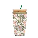Sok It JavaSok Iced Coffee &amp; Cold Soda Insulated Neoprene Cup Sleeve (Little Sprout, Large: 30-32oz)