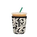 Sok It JavaSok Iced Coffee &amp; Cold Soda Insulated Neoprene Cup Sleeve (Monkey Business, Small: 16-20oz)