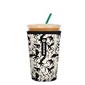 Sok It JavaSok Iced Coffee &amp; Cold Soda Insulated Neoprene Cup Sleeve (Monkey Business, Medium: 22-28oz)