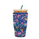 Sok It JavaSok Iced Coffee &amp; Cold Soda Insulated Neoprene Cup Sleeve (Fairy Flora, Large: 30-32oz)