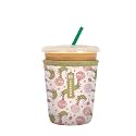 Sok It JavaSok Iced Coffee &amp; Cold Soda Insulated Neoprene Cup Sleeve (Jingle Smells, Small: 16-20oz)