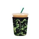 Sok It JavaSok Iced Coffee &amp; Cold Soda Insulated Neoprene Cup Sleeve (Born to Fly, Small: 16-20oz)