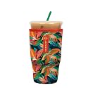 Sok It JavaSok Iced Coffee &amp; Cold Soda Insulated Neoprene Cup Sleeve (Jungle Jive, Large: 30-32oz)