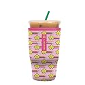 Sok It JavaSok Iced Coffee &amp; Cold Soda Insulated Neoprene Cup Sleeve (Super Star, Large: 30-32oz)