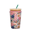 Sok It JavaSok Iced Coffee &amp; Cold Soda Insulated Neoprene Cup Sleeve (Garden Gossip, Small: 16-20oz)