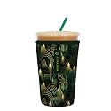 Sok It JavaSok Iced Coffee &amp; Cold Soda Insulated Neoprene Cup Sleeve (City Limits, Medium: 22-28oz)