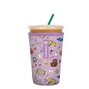 Sok It JavaSok Iced Coffee &amp; Cold Soda Insulated Neoprene Cup Sleeve (The One Where, Medium: 22-28oz)