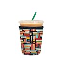 Sok It JavaSok Iced Coffee &amp; Cold Soda Insulated Neoprene Cup Sleeve (Well Read, Small: 16-20oz)