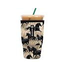 Sok It JavaSok Iced Coffee &amp; Cold Soda Insulated Neoprene Cup Sleeve (Free Rein, Large: 30-32oz)