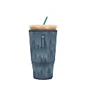 Sok It JavaSok Iced Coffee &amp; Cold Soda Insulated Neoprene Cup Sleeve (Foggy Woods, XXLarge: 44-48oz)