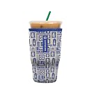 Sok It JavaSok Iced Coffee &amp; Cold Soda Insulated Neoprene Cup Sleeve (Off the Grid, Medium: 22-28oz)