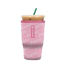 Sok It JavaSok Iced Coffee &amp; Cold Soda Insulated Neoprene Cup Sleeve (Total Baddie, Large: 30-32oz)