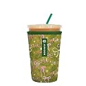 Sok It JavaSok Iced Coffee &amp; Cold Soda Insulated Neoprene Cup Sleeve (Tied with Cheer, Medium: 22-28oz)