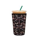 Sok It JavaSok Iced Coffee &amp; Cold Soda Insulated Neoprene Cup Sleeve (Into the Night, Medium: 22-28oz)