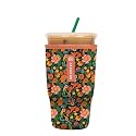 Sok It JavaSok Iced Coffee &amp; Cold Soda Insulated Neoprene Cup Sleeve (Floral Affair, Large: 30-32oz)