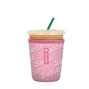 Sok It JavaSok Iced Coffee &amp; Cold Soda Insulated Neoprene Cup Sleeve (Total Baddie, Small: 16-20oz)