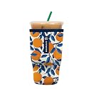 Sok It JavaSok Iced Coffee &amp; Cold Soda Insulated Neoprene Cup Sleeve (Peel the Love, Large: 30-32oz)