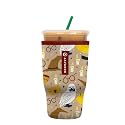 Sok It JavaSok Iced Coffee &amp; Cold Soda Insulated Neoprene Cup Sleeve (Horcrux, Large: 30-32oz)