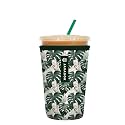 Sok It JavaSok Iced Coffee &amp; Cold Soda Insulated Neoprene Cup Sleeve (Island Escape, Medium: 22-28oz)