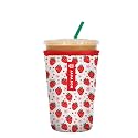 Sok It JavaSok Iced Coffee &amp; Cold Soda Insulated Neoprene Cup Sleeve (Berry Sweet, Medium: 22-28oz)