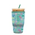 Sok It JavaSok Iced Coffee &amp; Cold Soda Insulated Neoprene Cup Sleeve (Under the Sea, Large: 30-32oz)