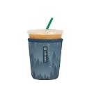 Sok It JavaSok Iced Coffee &amp; Cold Soda Insulated Neoprene Cup Sleeve (Foggy Woods, Small: 16-20oz)