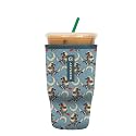 Sok It JavaSok Iced Coffee &amp; Cold Soda Insulated Neoprene Cup Sleeve (Witching Hour, Large: 30-32oz)