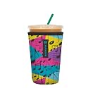 Sok It JavaSok Iced Coffee &amp; Cold Soda Insulated Neoprene Cup Sleeve (Music to My Ears, Small: 16-20oz)