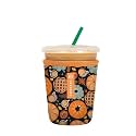 Sok It JavaSok Iced Coffee &amp; Cold Soda Insulated Neoprene Cup Sleeve (Give Thanks, Small: 16-20oz)
