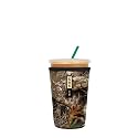 Sok It JavaSok Iced Coffee &amp; Cold Soda Insulated Neoprene Cup Sleeve (RealTree Edge Camouflage, Medium: 22-28oz)