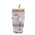 Sok It JavaSok Iced Coffee &amp; Cold Soda Insulated Neoprene Cup Sleeve (I'm Screaming, Large: 30-32oz)