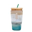 Sok It JavaSok Iced Coffee & Cold Soda Insulated Neoprene Cup Sleeve (Ay, Bay Bay!, Large: 30-32oz)