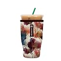 Sok It JavaSok Iced Coffee & Cold Soda Insulated Neoprene Cup Sleeve (Watercolor Whisper, Large: 30-32oz)