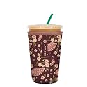 Sok It JavaSok Iced Coffee &amp; Cold Soda Insulated Neoprene Cup Sleeve (Self Love, Medium: 22-28oz)