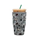 Sok It JavaSok Iced Coffee &amp; Cold Soda Insulated Neoprene Cup Sleeve (Blackthorn Manor, Large: 30-32oz)