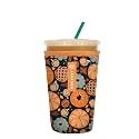 Sok It JavaSok Iced Coffee &amp; Cold Soda Insulated Neoprene Cup Sleeve (Give Thanks, Medium: 22-28oz)