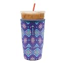 Sok It JavaSok Iced Coffee &amp; Cold Soda Insulated Neoprene Cup Sleeve (Diamond Back, XXLarge: 44-48oz)