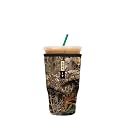 Sok It JavaSok Iced Coffee &amp; Cold Soda Insulated Neoprene Cup Sleeve (RealTree Edge Camouflage, XLarge: 38-42oz)