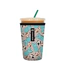 Sok It JavaSok Iced Coffee &amp; Cold Soda Insulated Neoprene Cup Sleeve (Hanging With My Peeps, Medium: 22-28oz)