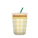 Sok It JavaSok Iced Coffee &amp; Cold Soda Insulated Neoprene Cup Sleeve (Smooth Like Butter, Small: 16-20oz)