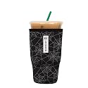 Sok It JavaSok Iced Coffee &amp; Cold Soda Insulated Neoprene Cup Sleeve (Spidey Sense, Large: 30-32oz)