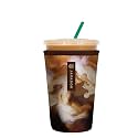Sok It JavaSok Iced Coffee &amp; Cold Soda Insulated Neoprene Cup Sleeve (Coffee on Coffee, Medium: 22-28oz)